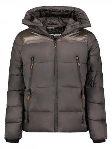 Geographical Norway Стеганая куртка "Bayou" антрацитового цвета