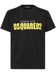 DSQUARED2 футболка с логотипом, черный