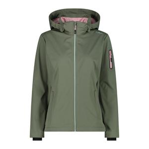 Женская куртка софтшелл CMP, женская куртка с капюшоном и застежкой-молнией 39A5016