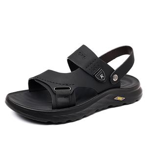 Пляжные шлепанцы мужские Captain illy, черный