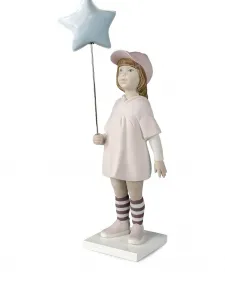Фигурка "Следуй за своей звездой" (33 x 10 см) Lladró, белый