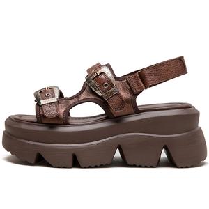 Сандалии женские с одним ремешком MATA, Brown