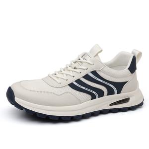 Износостойкие дышащие низкие повседневные туфли для мужчин AOKANG, Blue White