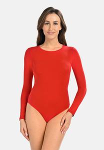 Боди Teyli Langärmeliger Viskose suit Longy, красный