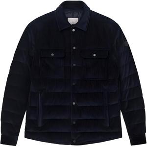 Gasserhof Утепленная рубашка из вельвета Moncler, Морской синий