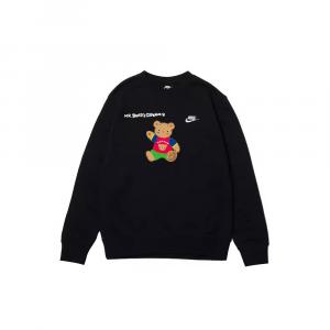 Чёрная толстовка Nike мужская