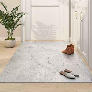 AOVOC Ковер 140х160 см для прихожей/кухни, моющийся, с вертикальным узором, модель MNJ-PG06