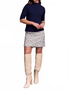 Мини-юбка с текстурой в цвете «Сумерки» Tribal, Nightfall