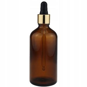 Стеклянный флакон с пипеткой, коричневый, 100 мл Inna Marka