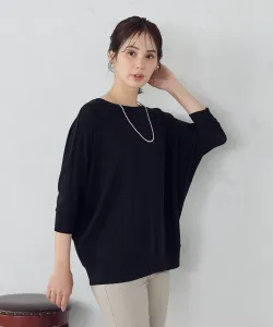 Топ силуэта-кокона Lame Dolman Comme Ca Ism, цвет Black