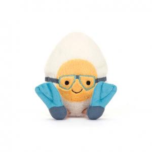 Плюшевая кукла Fun Food Collection Submerged Egg Boiling высотой 14 см JELLYCAT