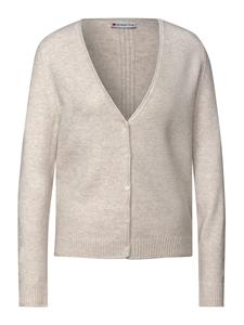 Вязаный кардиган STREET ONE, бежевый