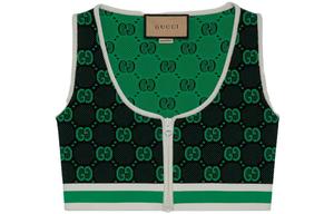 Жилет женский зеленый Gucci