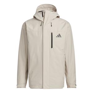 Трехслойная флисовая куртка Jackets & Coats Unisex Светлая умбра Adidas