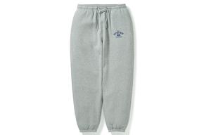 Вязаные спортивные штаны Unisex 714STREET, черно-серый