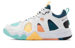 Баскетбольные кроссовки Basketball Shoes Women's Mid-Top Light Blue Qiaodan