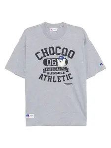Футболка с логотипом из коллаборации с Russell Athletic Chocoolate, серый