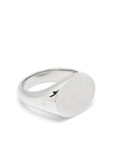 Кольцо с атласной отделкой Ivy Tom Wood, серебряный