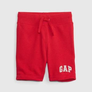 Шорты из французского трикотажа с логотипом Gap, красный