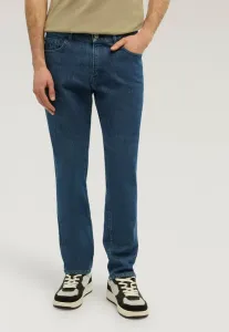 Джинсы прямого кроя, закрывающие фигуру. Trussardi, Blu