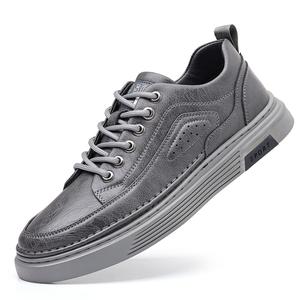 Низкие повседневные туфли для мужчин EGCHI, Gray