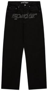 Джинсы Sp5der V3 Denim, черный