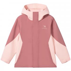 Детская ветровка Stand Collar Moderate CAMEL, ancient pottery/gardenia розовый