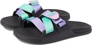 Женские сандалии Chillos Chaco, зеленый/фиолетовый