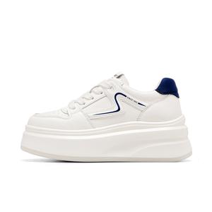 ST&SAT Женские скейтерские кроссовки бежево-голубые, цвет Beige Blue