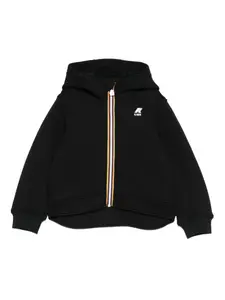 Худи на молнии с капюшоном Il Gufo, черный