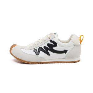 Resistant to connectivity Низкие повседневные туфли унисекс белого цвета