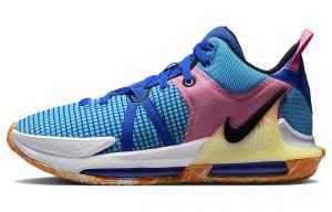 Nike LeBron Witness 7 Hyper Royal Blue Lightning Белый Черный