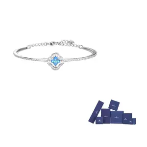 Сверкающие танцевальные браслеты для женщин Swarovski