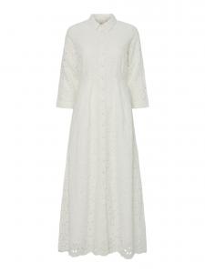 Платье-рубашка SAVANNO LONG SHIRT DRESS YAS, белый