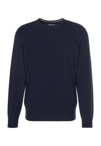 Свитер шелково-кашемировый, манжеты в рубчик, мужской GALERIA, цвет Anthra