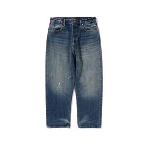 A BATHING APE Джинсы мужские Blue BLX