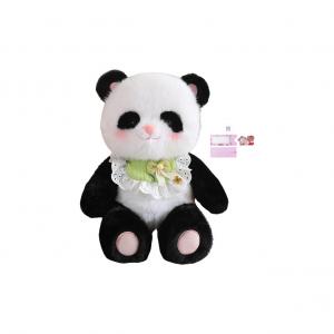 Милый плюшевый панда из мягкой овчины, кукла щенка, высота 45см/60см AOLETU