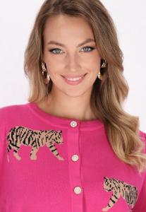 Кардиган faina, розовый