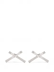 Серьги в форме банта Marc Jacobs, серебряный