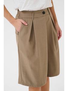 Тканевые шорты CULTURE, светло-коричневый