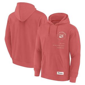 Мужской красный пуловер с капюшоном new york rangers future ground info Fanatics