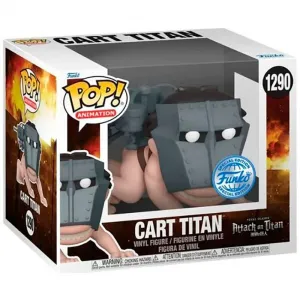 Эксклюзивная фигурка Funko Attack On Titan Super Cart Titan, серебряный