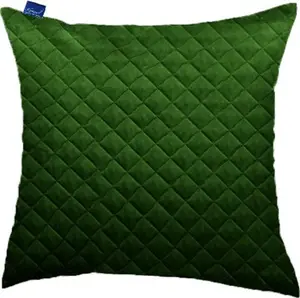 Подушка из микрофибры 70х90 см, бутылочно-зеленая Kam-Pol