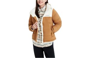 Женский пуховик Columbia, коричневый