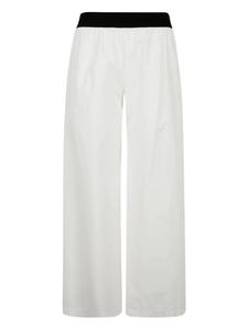 Хлопковые брюки Maria Calderara, белый