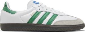 Кроссовки Samba OG 'White Green', белый