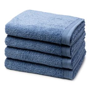 Towel superwuschel набор из 4 шт Möve, синий