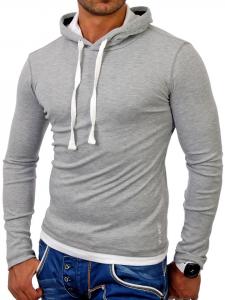 Толстовка RESLAD Sweatshirt Detroit, цвет gelb-weiß