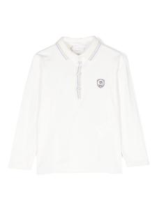 Рубашка поло с вышитым логотипом Patachou, нейтральный цвет
