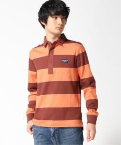 Винтажная мягкая рубашка для регби, в полоску, стандартный американский размер.